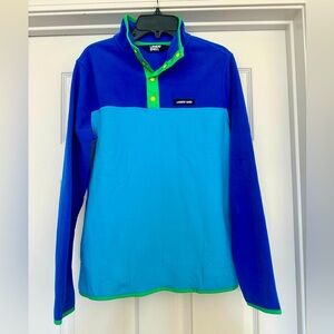 NWOT Land’s End Boys Quarter Snap Fleece, XL 14/16